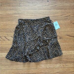 La la land leopard skirt